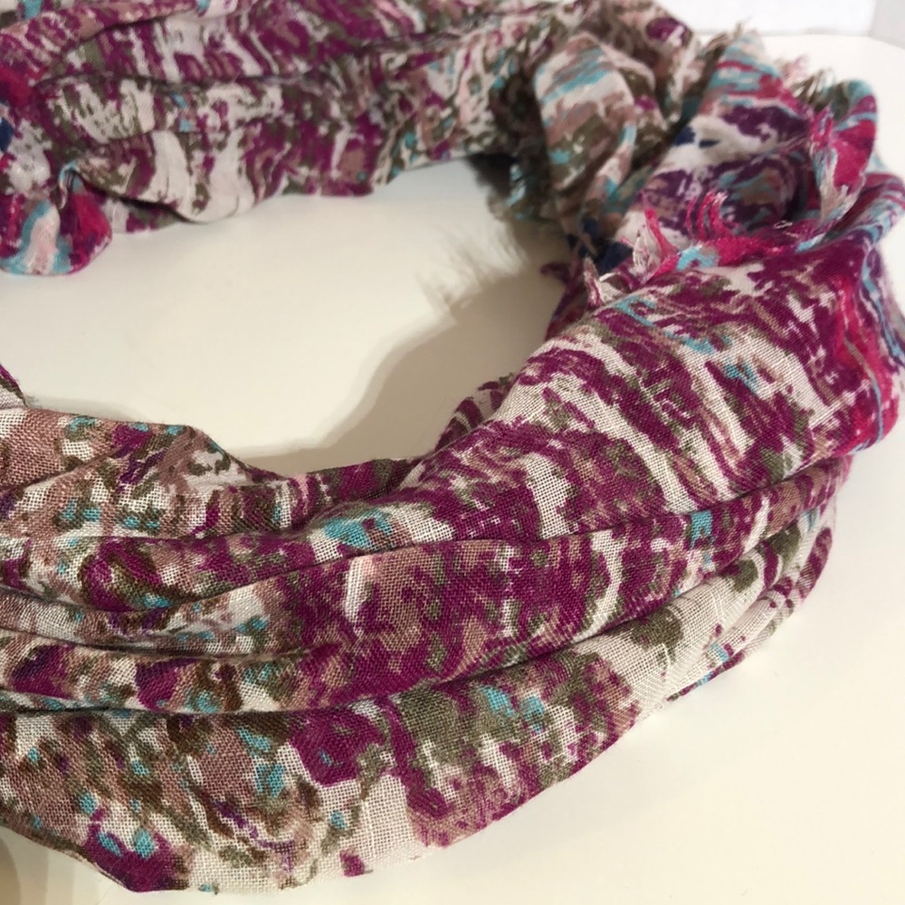 Multicolor Infinity Scarf - Picture 2 of 4